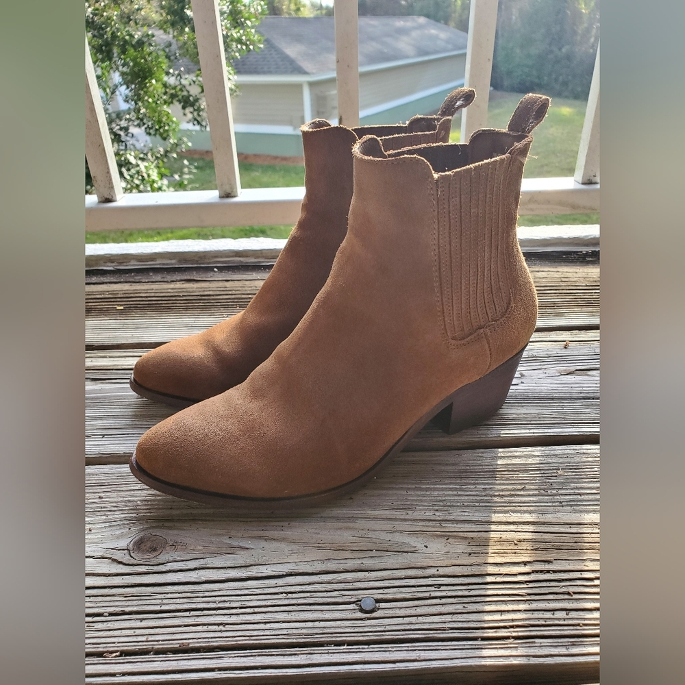 Duchess Boots, Thursday Boots, Camel